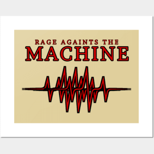 Machine graphic style Posters and Art